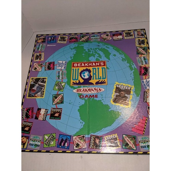 Vintage 1994 Beakman's World Beakmania Game TV Show Rare Pressman - Picture 3 of 4